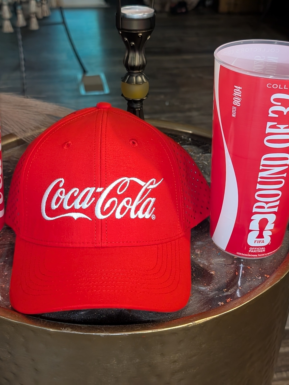 Coca-Cola Red Logo Baseball Cap